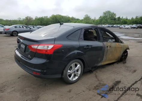 2013 Ford Focus Se from USA, damaged, VIN 1FADP3F25DL309481